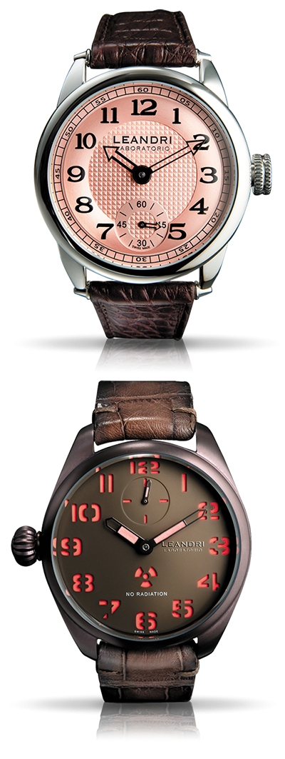 PowerWatch WATCH NEWS|LEANDRI/レアンドリ|(上)ラボラトリオ 45㎜/(下)ラボラトリオ 48㎜