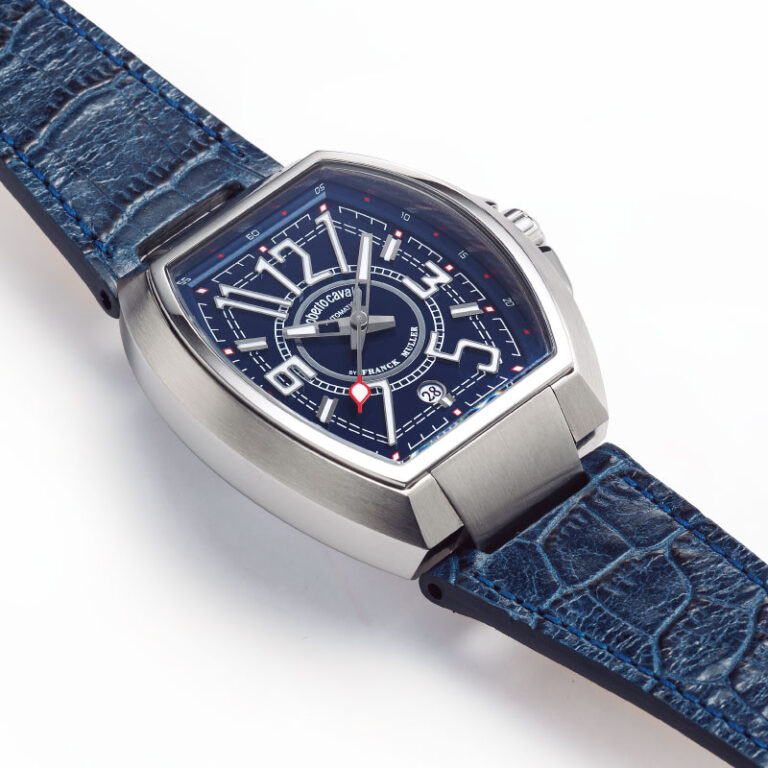 腕時計 roberto cavalli by FRANCK MULLERベルト本革バックル式